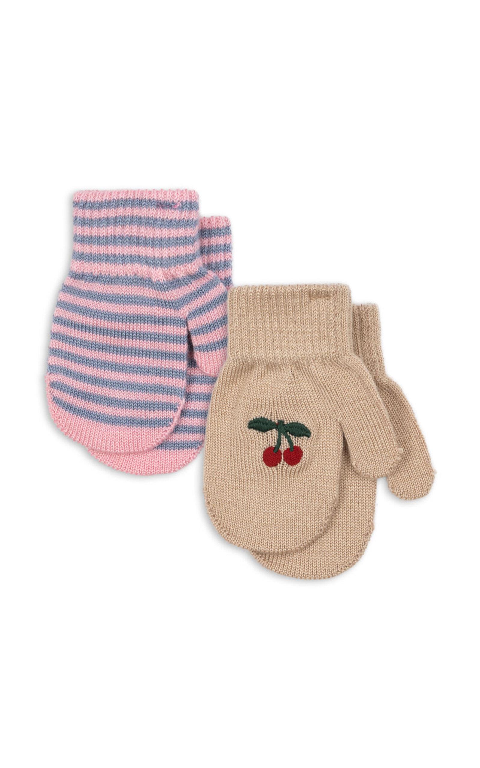 Konges Sløjd Kids' Set-of-Two Filla Mittens - Moda Operandi by KONGES SLOJD