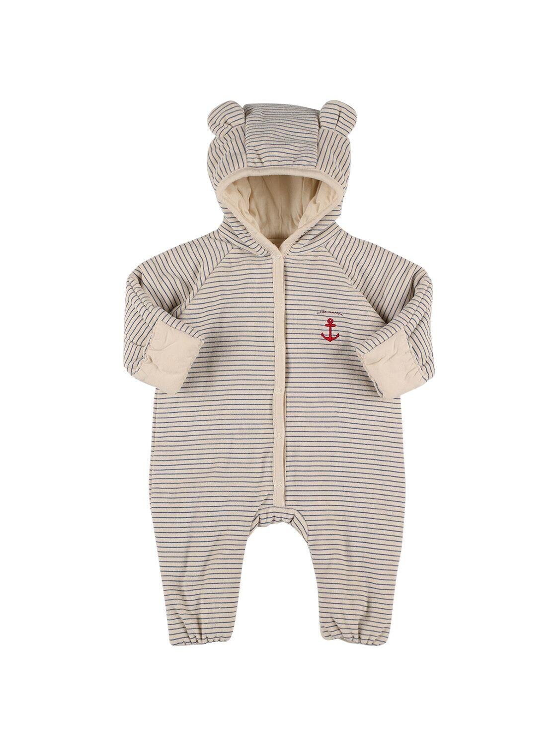 Organic Cotton Hooded Jumpsuit by KONGES SLOJD