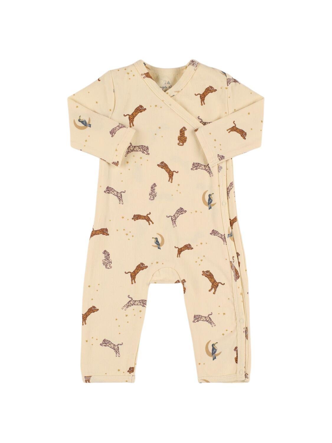 Printed Organic Cotton Jumpsuit by KONGES SLOJD