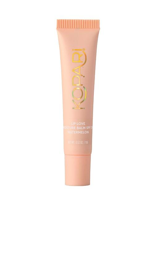 Kopari Lip Love Moisture Balm SPF 30 in Watermelon by KOPARI