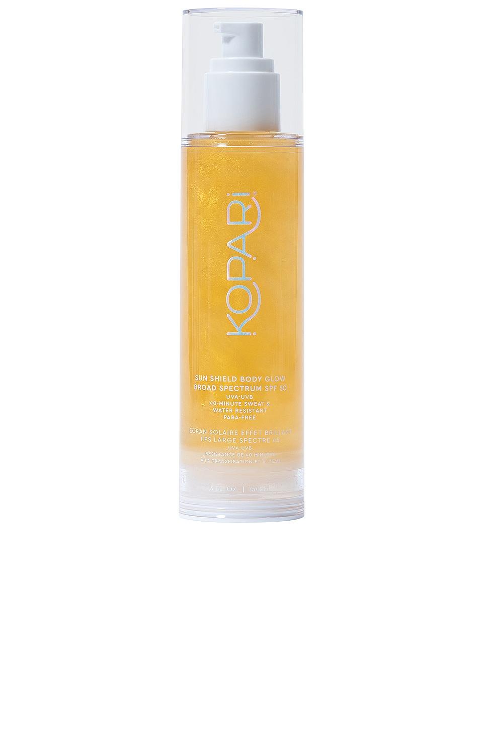 Kopari Sun Shield Body Glow SPF 50 in Beauty by KOPARI