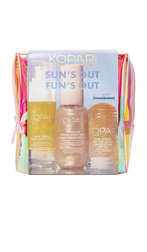Kopari Sun's Out, Fun's Out SPF Kit in Beauty by KOPARI