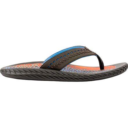 Brown Trout Fish Flip Flop by KORKERS
