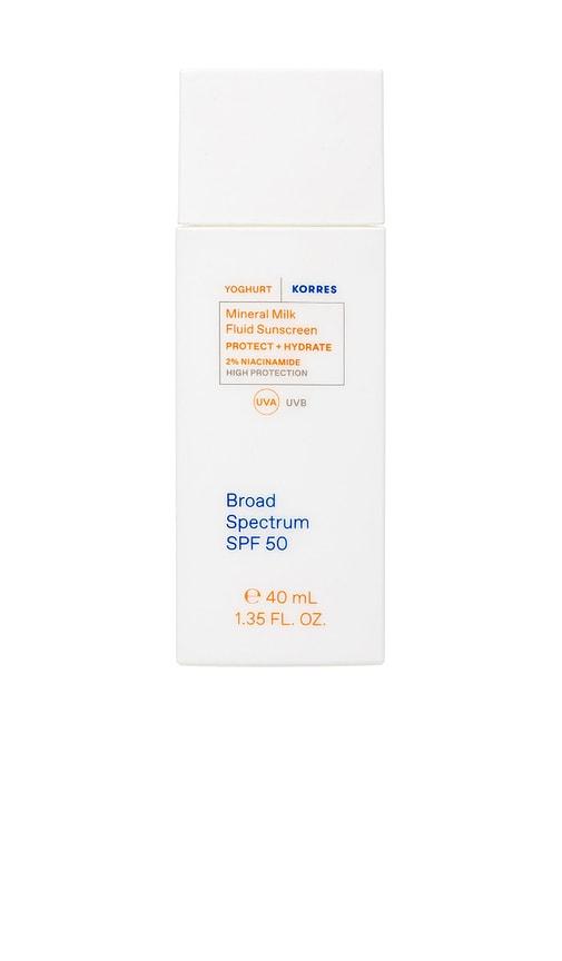 Korres Mineral Milk Fluid Sunscreen SPF 50 in Beauty by KORRES