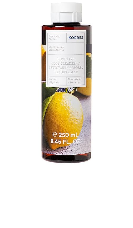 Korres Renewing Body Cleanser in Basil Lemon by KORRES