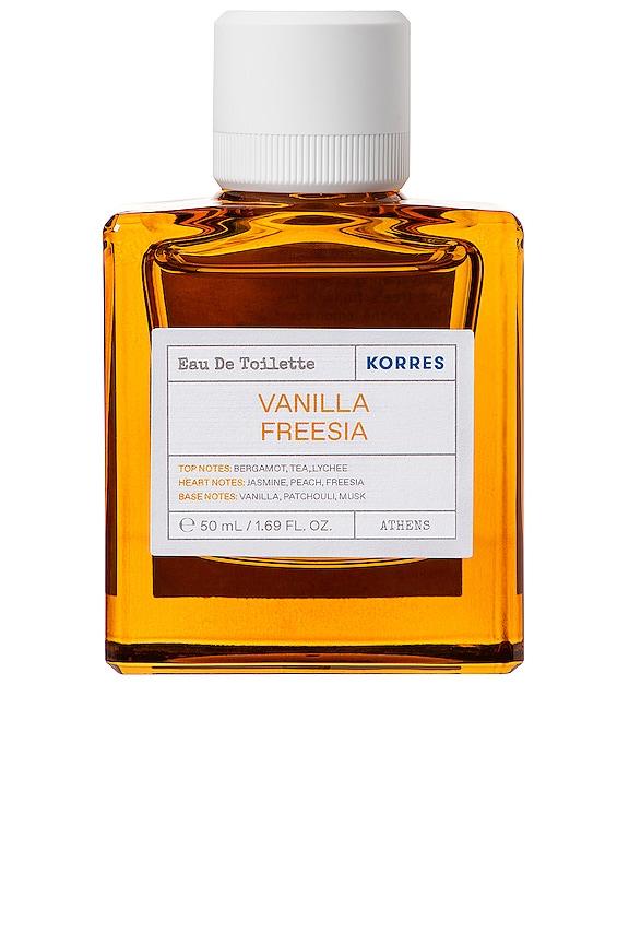 Korres Vanilla Freesia Eau de Toilette in Vanilla Freesia by KORRES