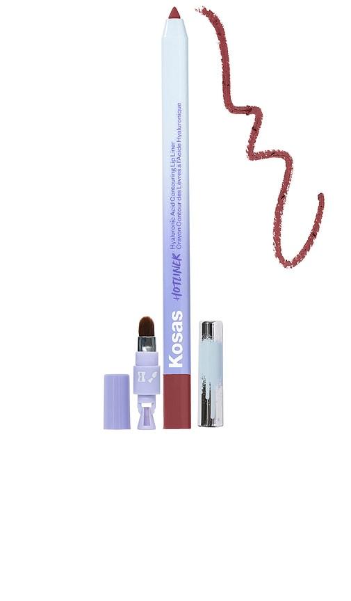 Kosas Hotliner Hyaluronic Acid Plumping Lip Liner in Beyond by KOSAS