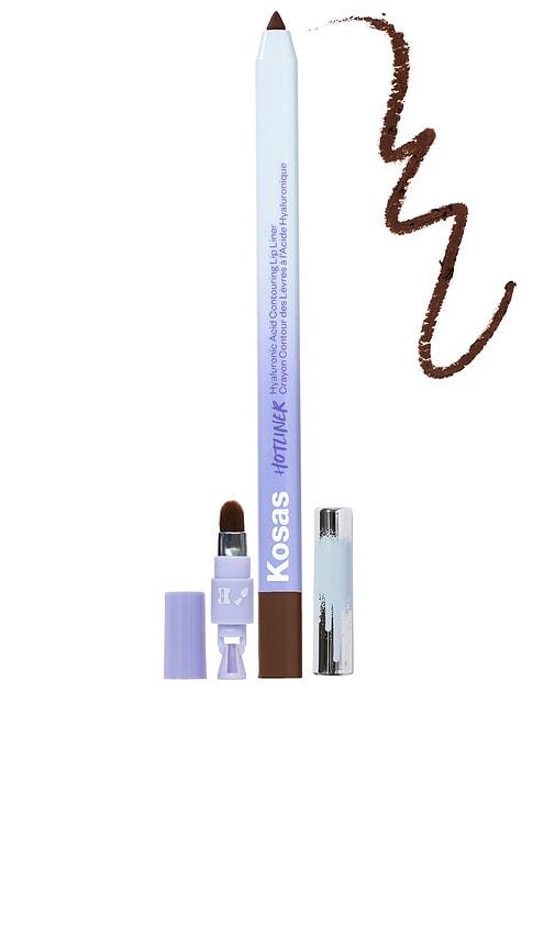 Kosas Hotliner Hyaluronic Acid Plumping Lip Liner in Supreme by KOSAS