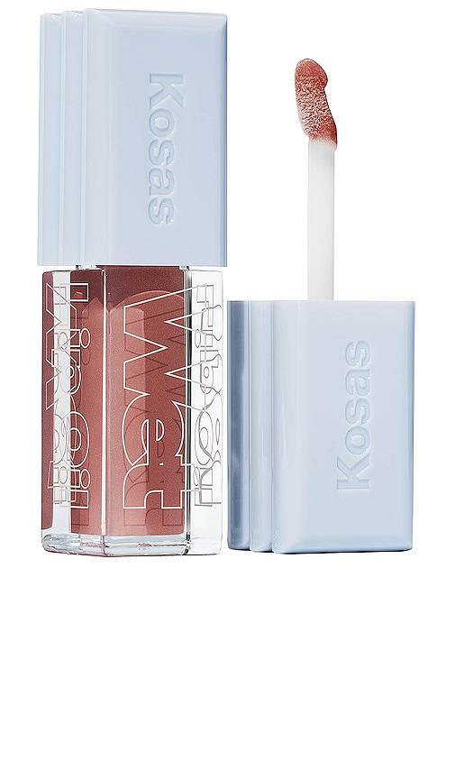 Kosas Wet Lip Oil Plumping Treatment Gloss in Unbuttoned by KOSAS