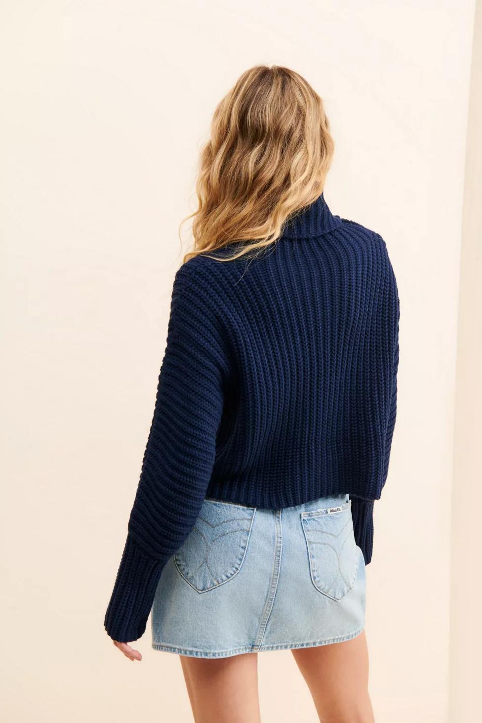 Kourt Mary Turtleneck Sweater by KOURT