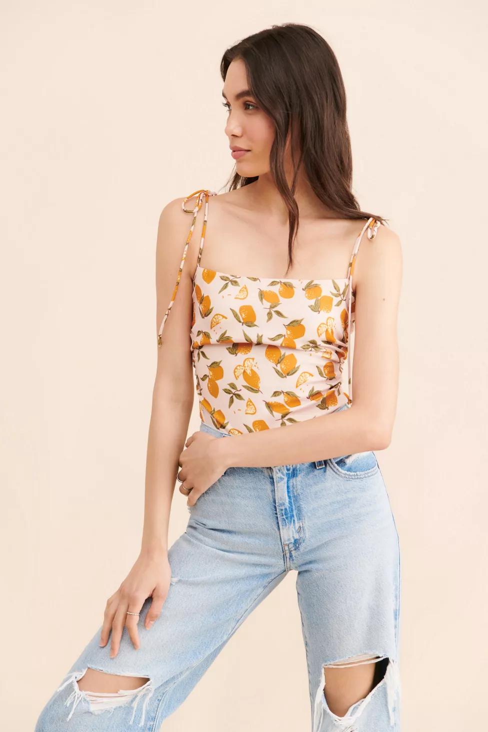 Kourt Snow Calico Cami by KOURT