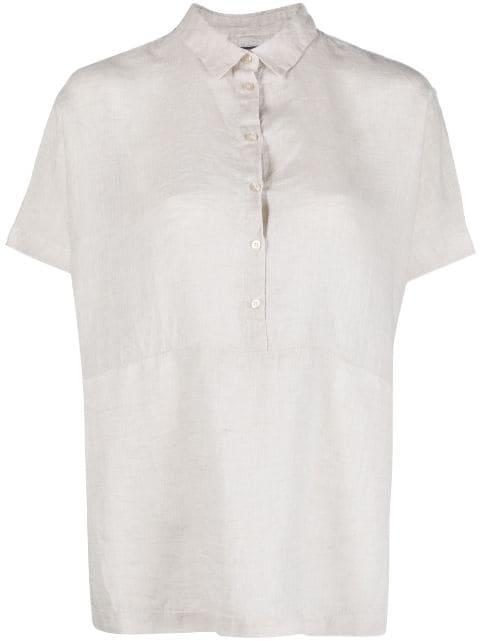 button-up short-sleeve shirt by KRISTENSEN DU NORD
