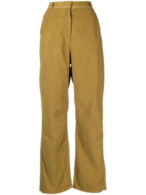 high-waisted panelled trousers by KRISTENSEN DU NORD