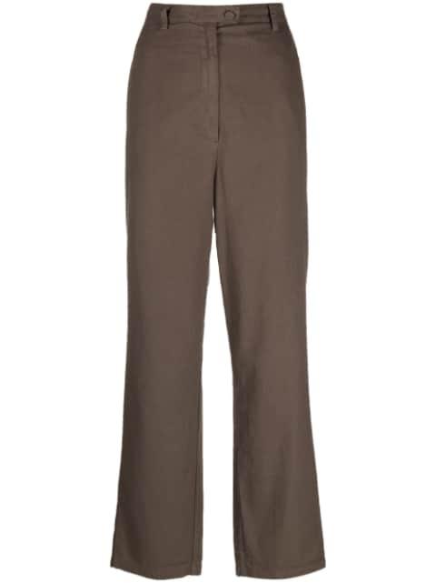 off-centre button-fastening trousers by KRISTENSEN DU NORD