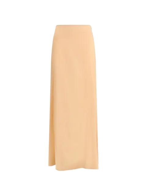 straight maxi skirt by KRISTINA TI