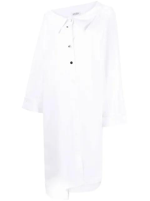 button-up shirt midi dress by KRIZIA