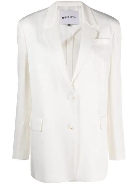 single-breasted blazer by KRIZIA