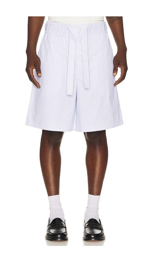 KROST Cotton Stripe Short in Blue by KROST