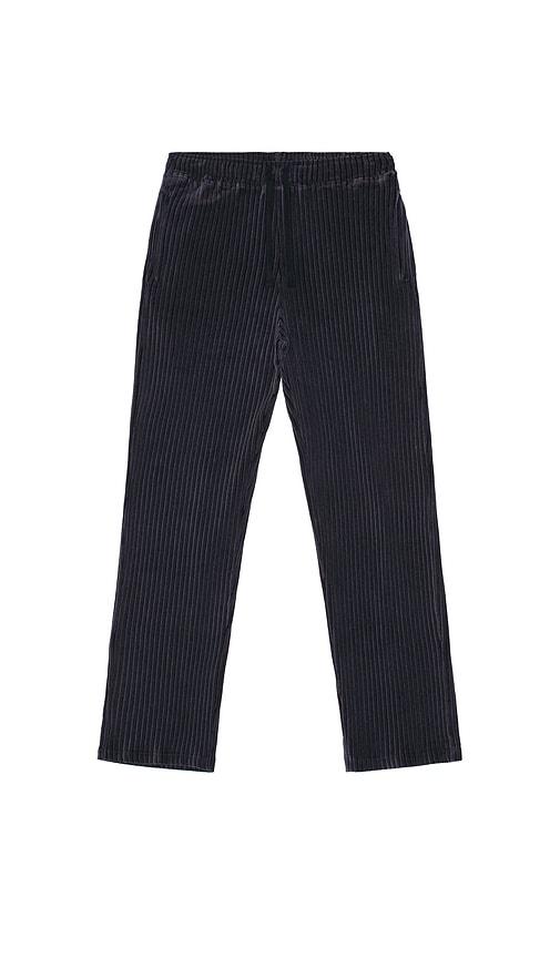 KROST Magma Velour Pants in Blue by KROST
