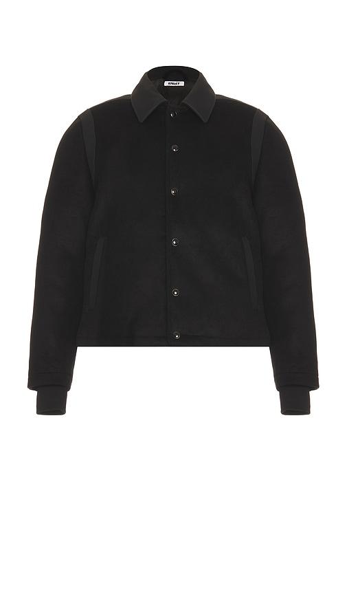 KROST Mercer Varsity Jacket in Black by KROST
