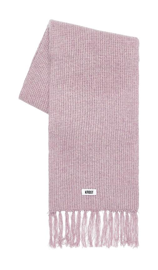 KROST Wool Speckle Scarf in Purple by KROST
