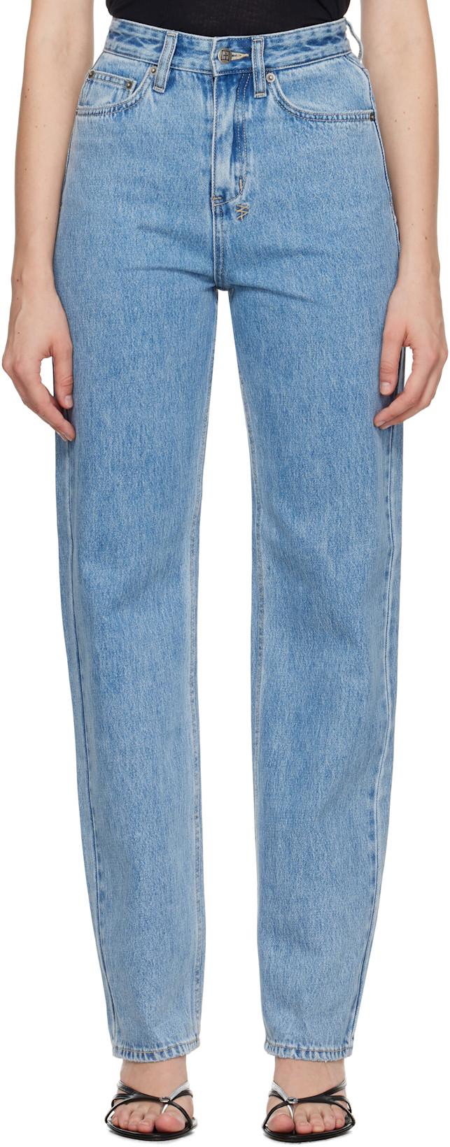 Blue Playback Jeans by KSUBI
