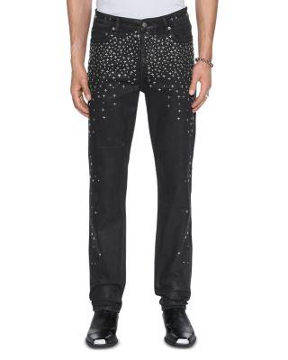 Chitch Backstage Slim Fit Jeans in Black Metalik by KSUBI