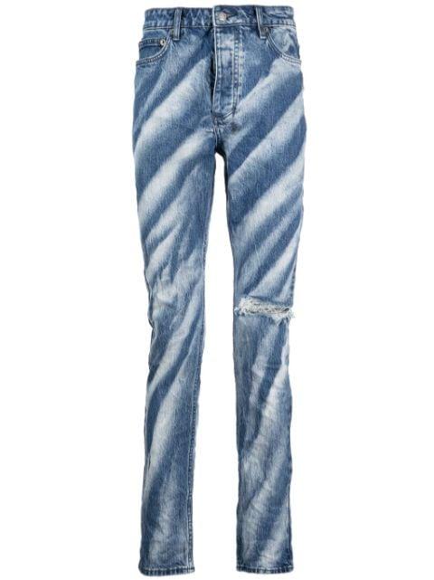 Chitch Kaos bleached jeans by KSUBI