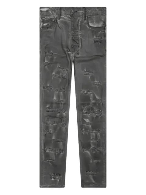 Chitch Oil Slick Repair jeans by KSUBI