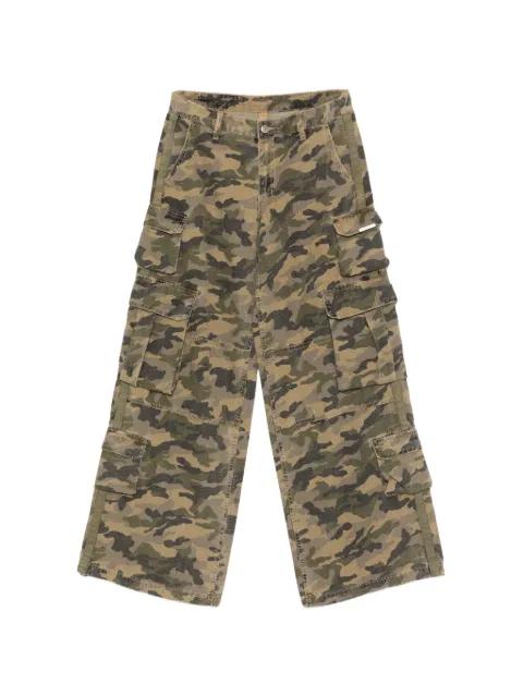 Dropout camouflage cargo pants by KSUBI