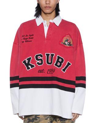 Duke Oversized Jersey Varsity Long Sleeve Tee by KSUBI