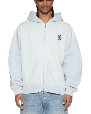 Effect Ekcess Zip Logo Graphic Hoodie by KSUBI