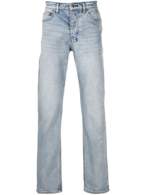 Hazlow washed slim-fit jeans by KSUBI