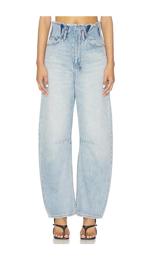Ksubi Cutoff Hi Barrel in Baby Blue by KSUBI