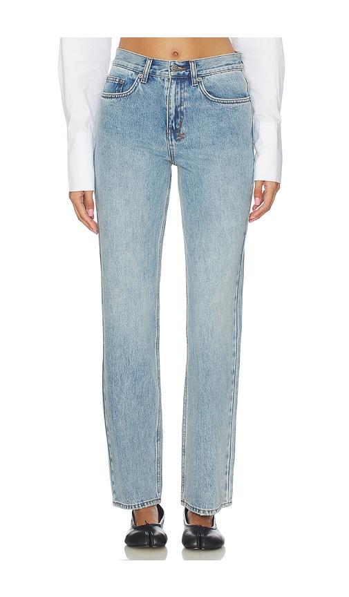 Ksubi Pin Up Straight Jeans in Blue by KSUBI