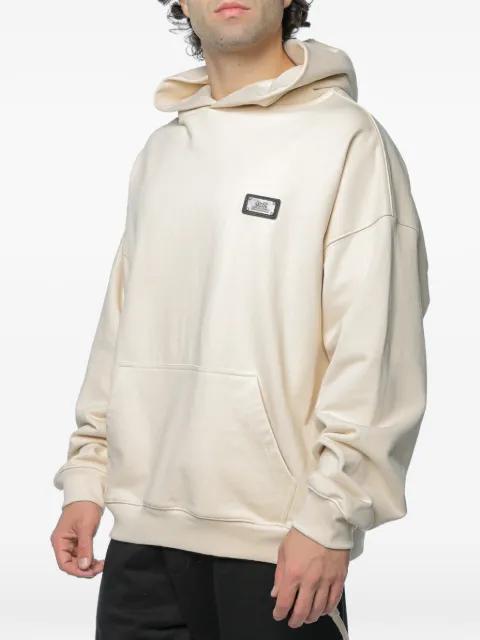 Lords Ekcess logo-patch hoodie by KSUBI