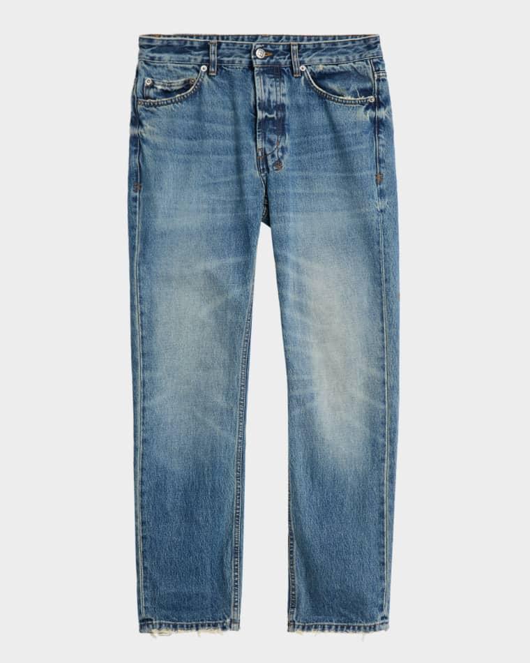 Men's Hazlow Relik Straight-Leg Jeans by KSUBI