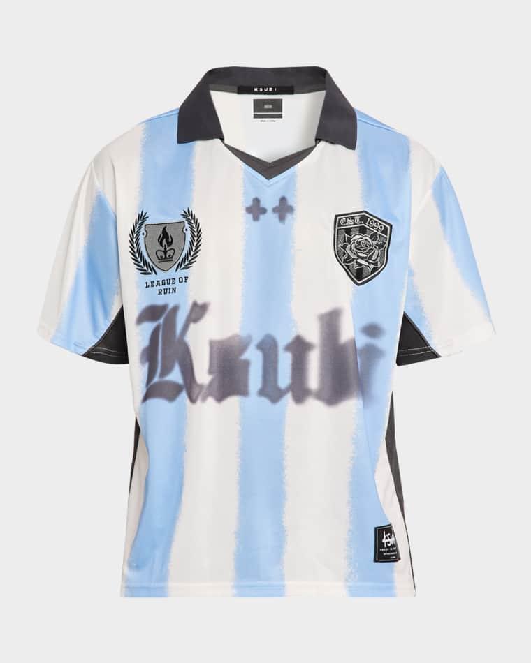 Men's Offside Duke Stripe Jersey Shirt by KSUBI