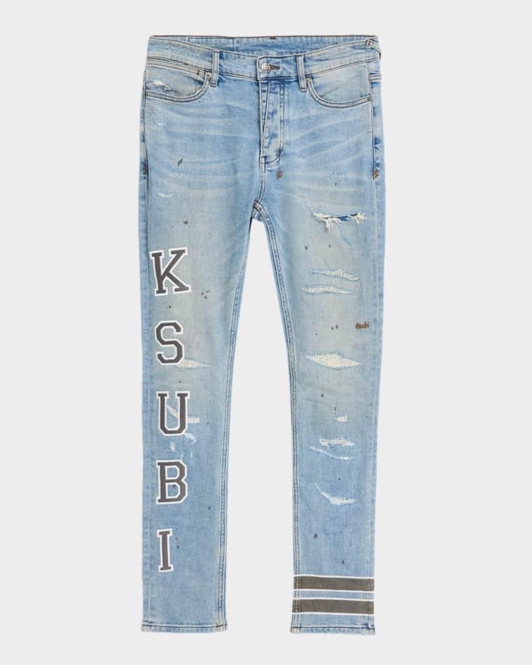 Men's Van Winkle Skinny Jeans by KSUBI