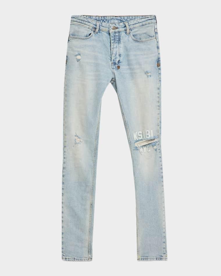 Men's Van Winkle Stretch Skinny Jeans by KSUBI
