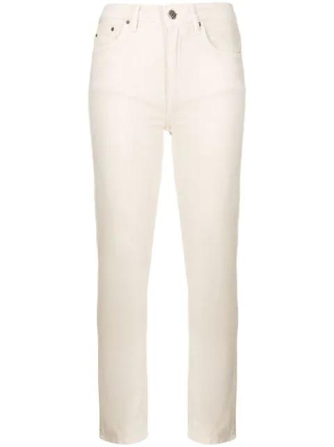 Nine O Mallow cropped jeans by KSUBI