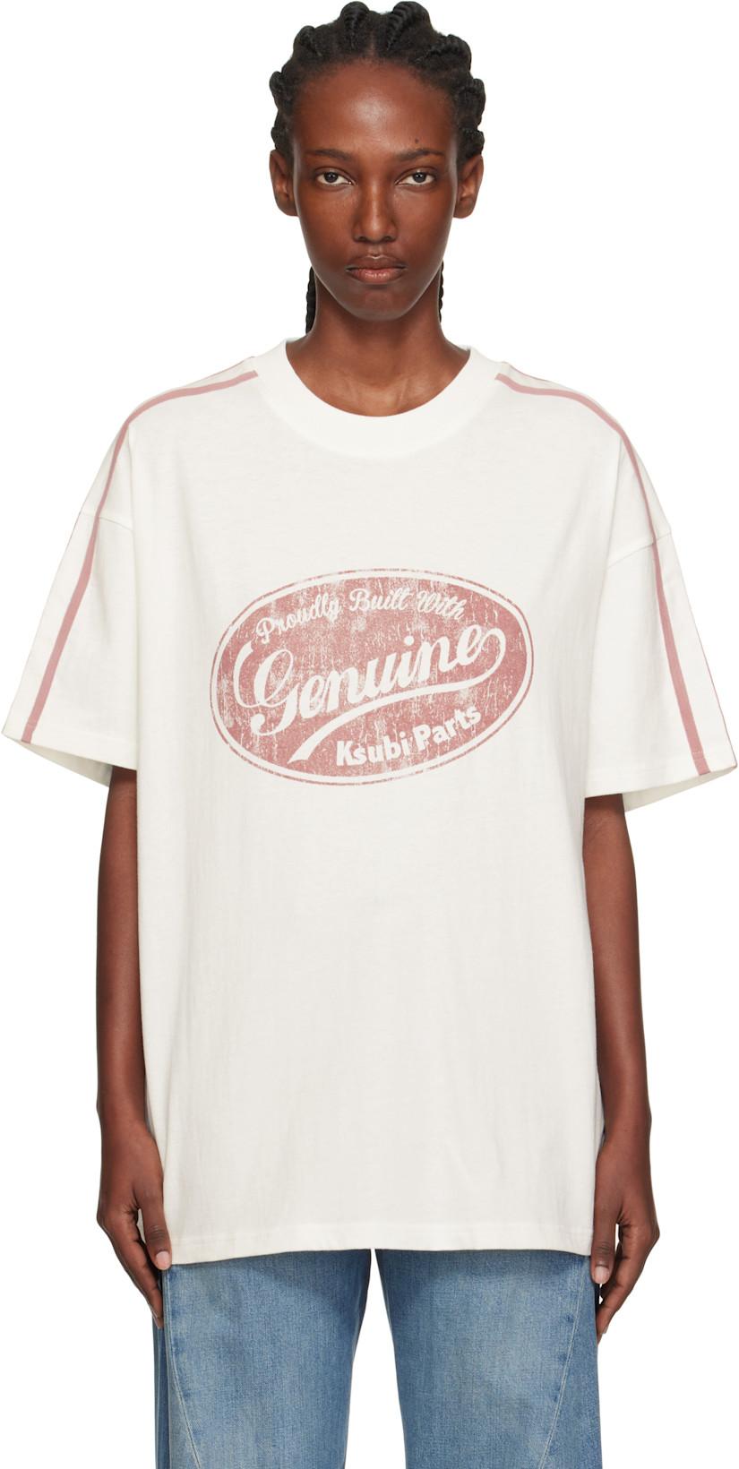 Off-White 'Genuine' Boyfriend Short Sleeve T-shirt by KSUBI