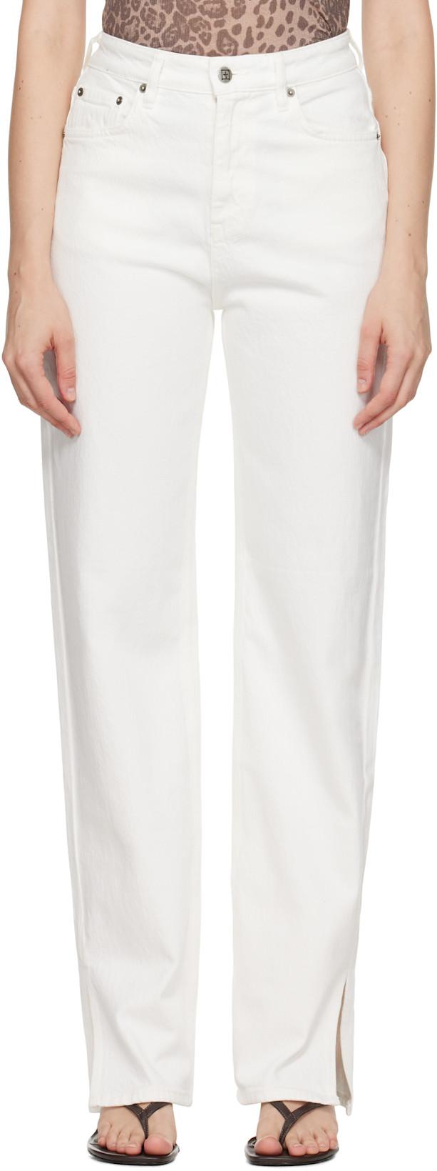 Off-White Playback Splits Jeans by KSUBI