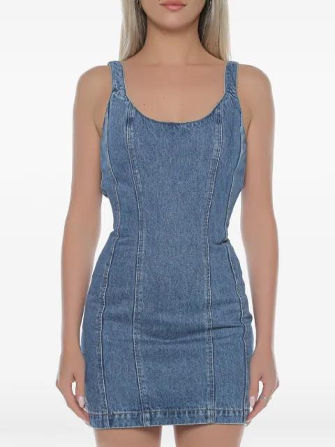 Pinnie panelled mini dress by KSUBI