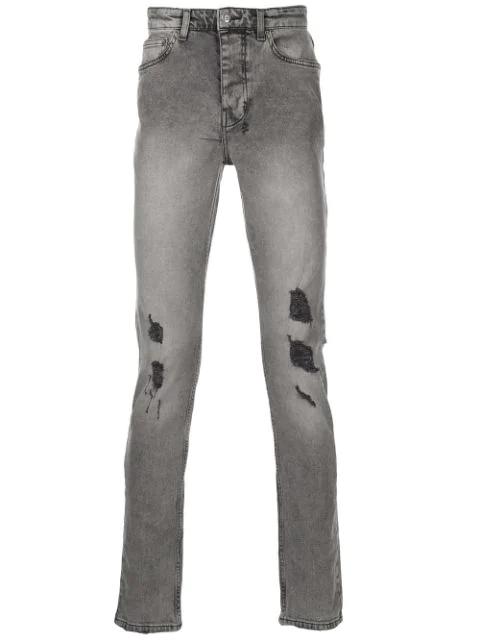 Prodigy distressed skinny jeans by KSUBI