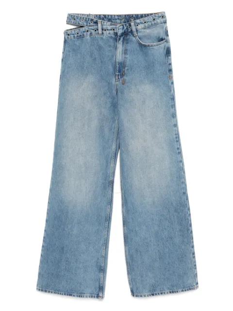 Strider wide-leg jeans by KSUBI