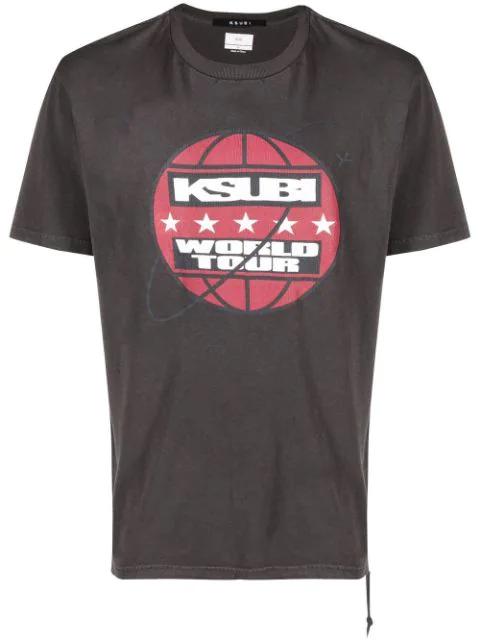Tour Biggie cotton T-shirt by KSUBI