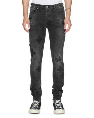 Van Winkle Blakk Metal Skinny Fit Jeans by KSUBI