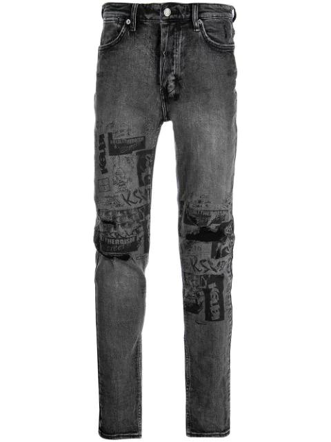 Van Winkle Mash Up jeans by KSUBI