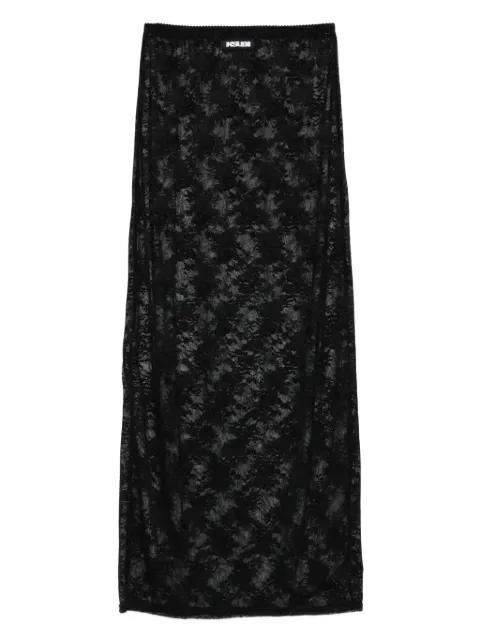 Veneda lace slip midi skirt by KSUBI